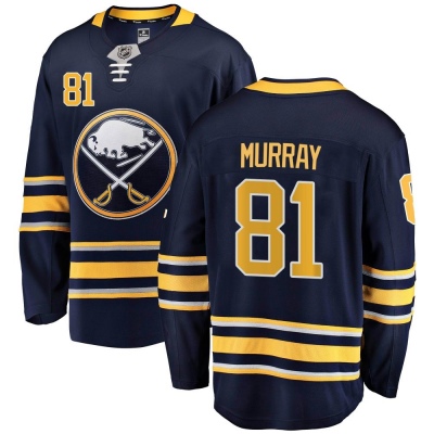 Men's Brett Murray Buffalo Sabres Fanatics Branded Home Jersey - Breakaway Navy Blue
