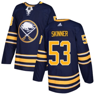 Men's Jeff Skinner Buffalo Sabres Adidas Home Jersey - Authentic Navy