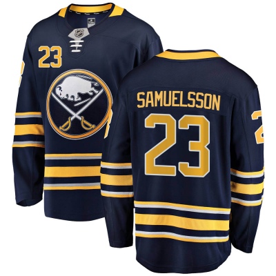 Mattias Samuelsson 2022-23 Buffalo Sabres Set 2 Alternate Jersey