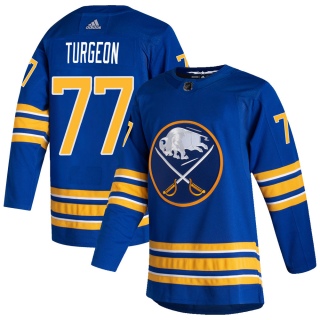 Men's Pierre Turgeon Buffalo Sabres Adidas 2020/21 Home Jersey - Authentic Royal