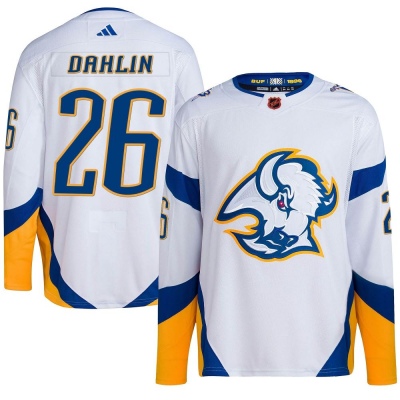 Rasmus Dahlin Buffalo Sabres Fanatics Branded 2022 NHL Heritage Classic  Name & Number T-Shirt - Cream