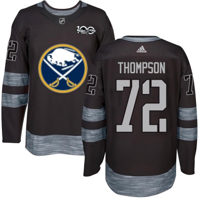 Men's Tage Thompson Buffalo Sabres 1917- 100th Anniversary Jersey - Authentic Black