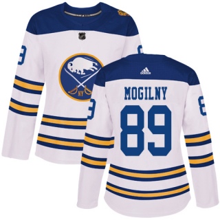Women's Alexander Mogilny Buffalo Sabres Adidas 2018 Winter Classic Jersey - Authentic White