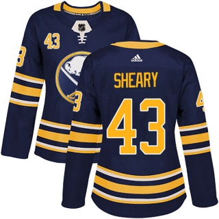 Women's Conor Sheary Buffalo Sabres Adidas Home Jersey - Authentic Navy