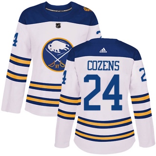 Women's Dylan Cozens Buffalo Sabres Adidas 2018 Winter Classic Jersey - Authentic White