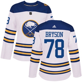 Women's Jacob Bryson Buffalo Sabres Adidas 2018 Winter Classic Jersey - Authentic White
