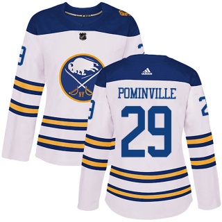 Women's Jason Pominville Buffalo Sabres Adidas 2018 Winter Classic Jersey - Authentic White