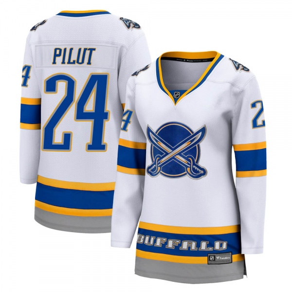 Women's Lawrence Pilut Buffalo Sabres Fanatics Branded 2020/21 Special Edition Jersey - Breakaway White