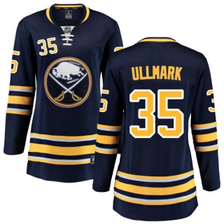 Women's Linus Ullmark Buffalo Sabres Fanatics Branded Home Jersey - Breakaway Blue