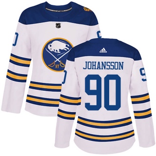 Women's Marcus Johansson Buffalo Sabres Adidas 2018 Winter Classic Jersey - Authentic White