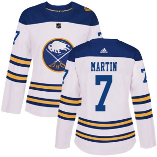 Women's Rick Martin Buffalo Sabres Adidas 2018 Winter Classic Jersey - Authentic White