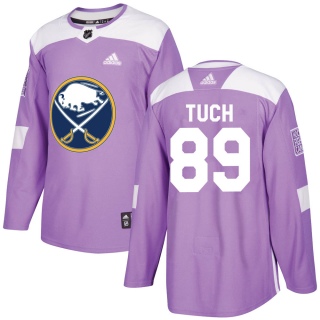 Youth Alex Tuch Buffalo Sabres Adidas Fights Cancer Practice Jersey - Authentic Purple