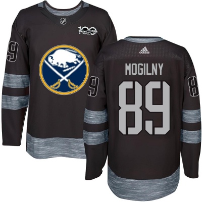 Youth Alexander Mogilny Buffalo Sabres 1917- 100th Anniversary Jersey - Authentic Black