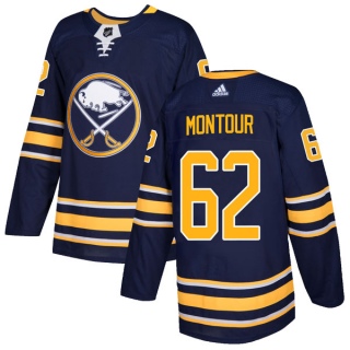 Youth Brandon Montour Buffalo Sabres Adidas Home Jersey - Authentic Navy