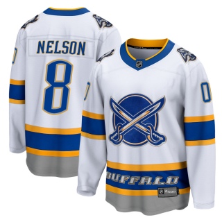Youth Casey Nelson Buffalo Sabres Fanatics Branded 2020/21 Special Edition Jersey - Breakaway White