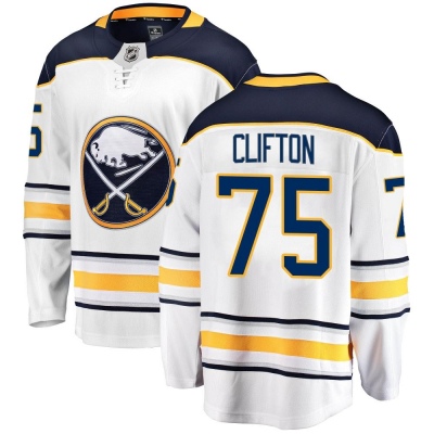 Youth Connor Clifton Buffalo Sabres Fanatics Branded Away Jersey - Breakaway White