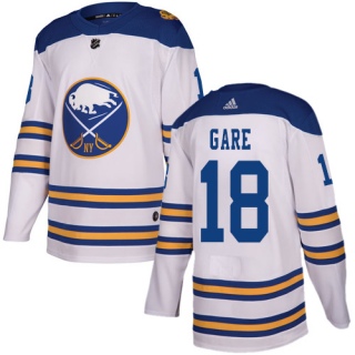 Youth Danny Gare Buffalo Sabres Adidas 2018 Winter Classic Jersey - Authentic White