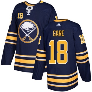 Youth Danny Gare Buffalo Sabres Adidas Home Jersey - Authentic Navy Blue