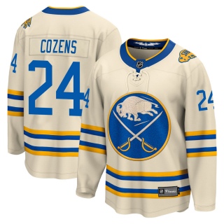 Youth Dylan Cozens Buffalo Sabres Fanatics Branded 2022 Heritage Classic Jersey - Breakaway Cream
