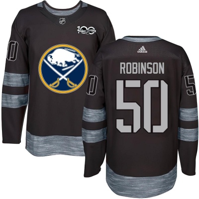 Youth Eric Robinson Buffalo Sabres 1917- 100th Anniversary Jersey - Authentic Black