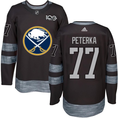 Youth JJ Peterka Buffalo Sabres 1917- 100th Anniversary Jersey - Authentic Black