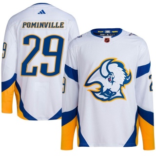 Youth Jason Pominville Buffalo Sabres Adidas Reverse Retro 2.0 Jersey - Authentic White