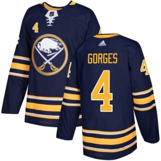 Youth Josh Gorges Buffalo Sabres Adidas Home Jersey - Authentic Navy Blue