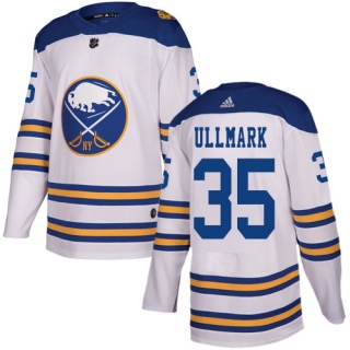 Youth Linus Ullmark Buffalo Sabres Adidas 2018 Winter Classic Jersey - Authentic White