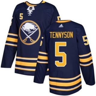 Youth Matt Tennyson Buffalo Sabres Adidas Home Jersey - Authentic Navy Blue