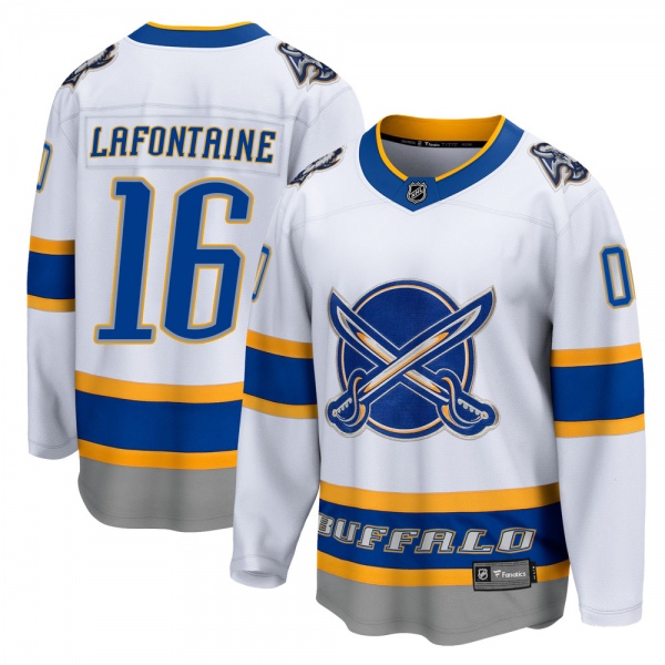 Youth Pat Lafontaine Buffalo Sabres Fanatics Branded 2020/21 Special Edition Jersey - Breakaway White