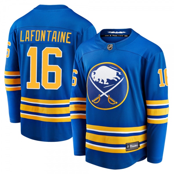 Youth Pat Lafontaine Buffalo Sabres Fanatics Branded Breakaway Home Jersey - Premier Royal