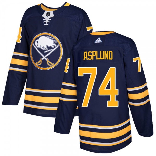 Youth Rasmus Asplund Buffalo Sabres Adidas Home Jersey - Authentic Navy