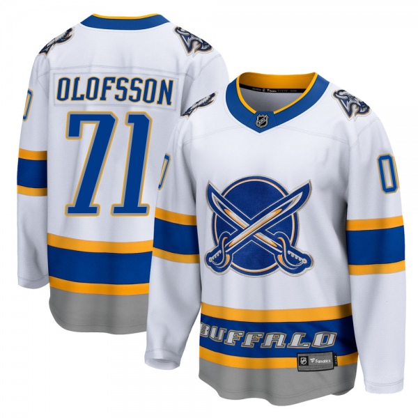 Youth Victor Olofsson Buffalo Sabres Fanatics Branded 2020/21 Special Edition Jersey - Breakaway White