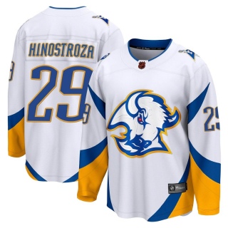 Youth Vinnie Hinostroza Buffalo Sabres Fanatics Branded Special Edition 2.0 Jersey - Breakaway White